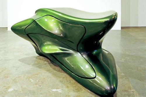 Banc design original - SEAMLESS - Established and sons - en fibre de verre / sans dossier / sans accoudoirs