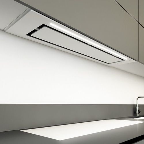 Hotte encastrable - GA Glass II - Frecan - avec conduit / avec éclairage intégré / silencieuse