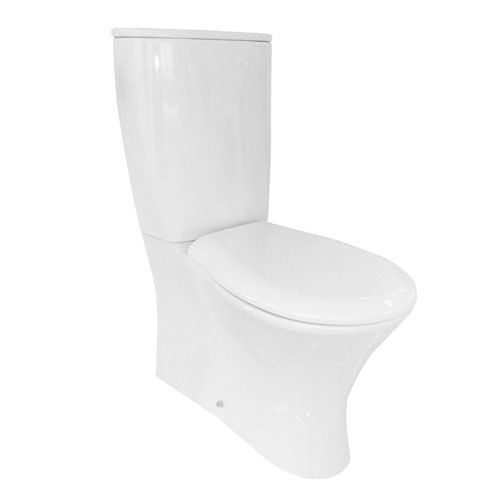 WC à poser - FOR130301+FOR71PF101 - Olympia - monobloc / en céramique / moderne