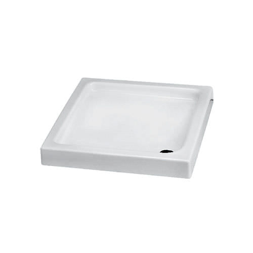 Receveur de douche carré - COMINO - Olympia - surélevé / en céramique