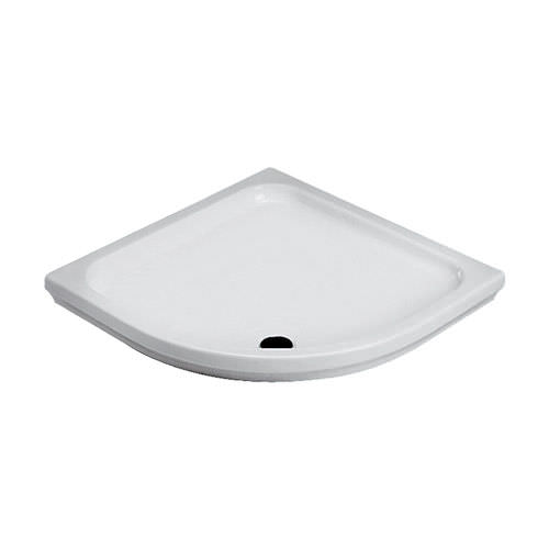 Receveur de douche d'angle - COMINO - Olympia - à poser / en céramique