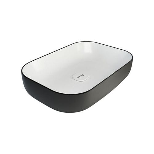 Vasque à poser - MET42600 - Olympia - en céramique / rectangulaire / contemporaine