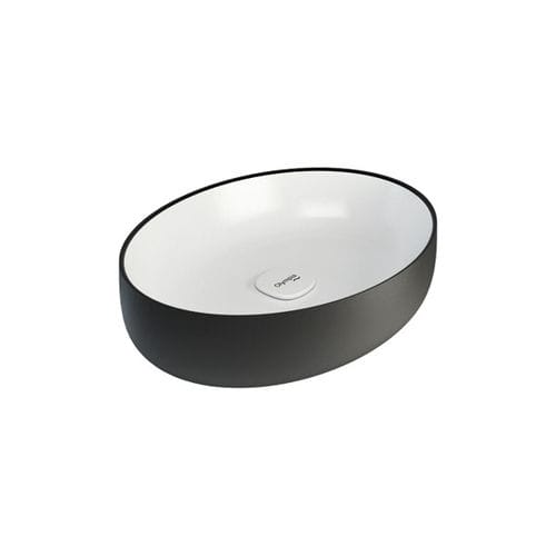 Vasque à poser - MET42060 - Olympia - en céramique / ovale / contemporaine