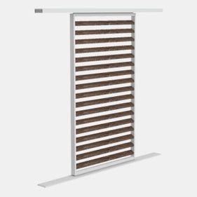 Volet coulissant - V755 - NOVA - Verano - en bois / en aluminium / de porte