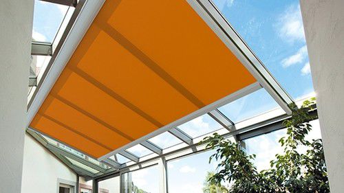 Store enrouleur - V612 - HAMAR - Verano - pour véranda / en tissu / d'extérieur