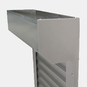 Volet roulant - RV 77 - Verano - en aluminium / de porte / électrique