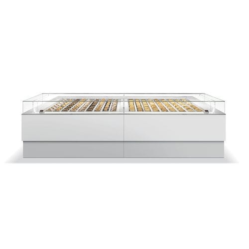 Vitrine réfrigérée comptoir - P 100 - SIFA - pour pâtisserie / en inox / en aluminium