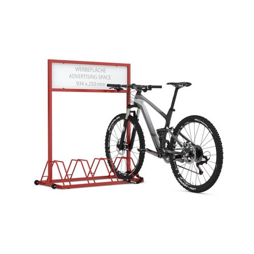 Range-vélo au sol - EW 7004 - wsm Raumsysteme - sécurisé / publicitaire / pour garage