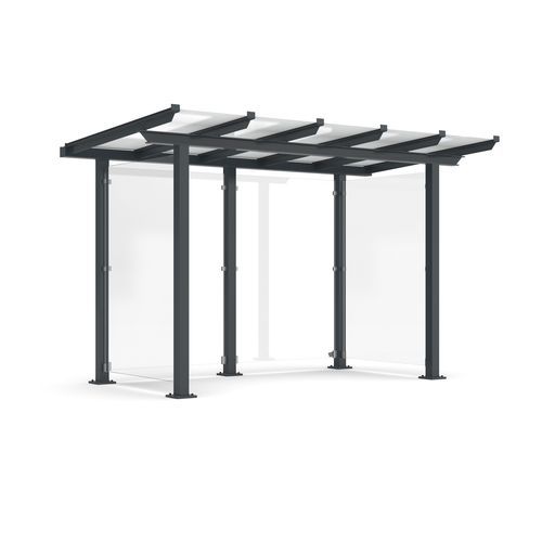 Abri multifonction pour espace public - Passau P12 - wsm Raumsysteme - pour les zones urbaines