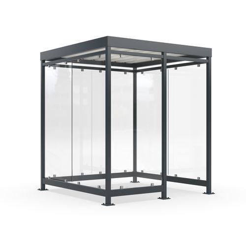 Abri multifonction pour espace public - Köln K2 c/b - wsm Raumsysteme - pour les zones urbaines