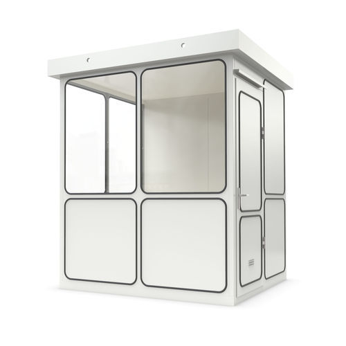 Cabine préfabriquée à usage de bureau - Ra 8 - wsm Raumsysteme - à usage technique / modulaire / d'extérieur