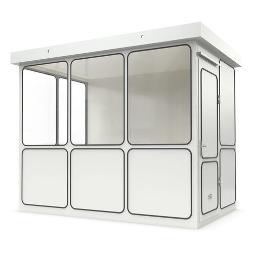 Cabine préfabriquée à usage de bureau - Ra 10 - wsm Raumsysteme - à usage technique / modulaire / d'extérieur