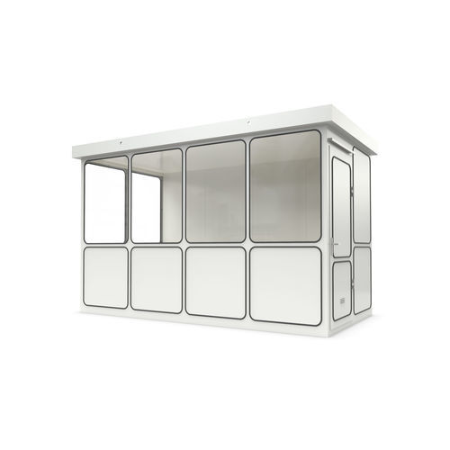Cabine préfabriquée à usage de bureau - Ra 12b - wsm Raumsysteme - à usage technique / modulaire / d'extérieur