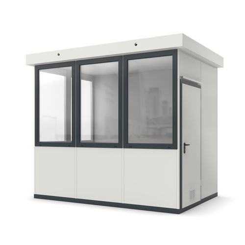Cabine préfabriquée d'extérieur - Wa 10 - wsm Raumsysteme - à usage de bureau / à usage technique / pour sanitaire