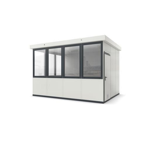 Cabine préfabriquée d'extérieur - Wa 14c - wsm Raumsysteme - à usage de bureau / à usage technique / pour sanitaire