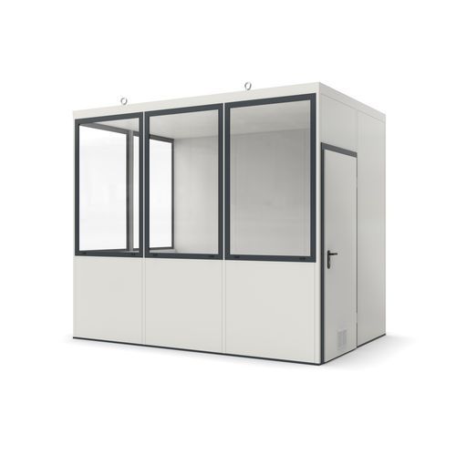 Cabine préfabriquée à usage de bureau - Wi 10 - wsm Raumsysteme - à usage technique / modulaire