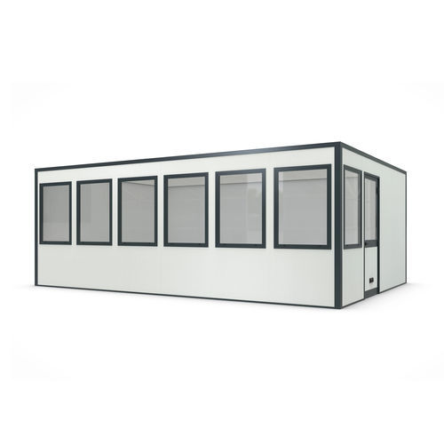 Cabine préfabriquée à usage de bureau - SmartUnit 20d - wsm Raumsysteme - à usage technique / modulaire