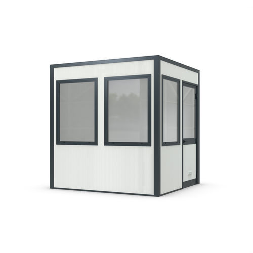 Cabine préfabriquée à usage de bureau - SmartUnit 8 - wsm Raumsysteme - à usage technique / modulaire
