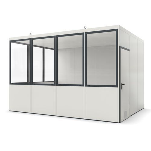 Cabine préfabriquée à usage de bureau - Wi 14c - wsm Raumsysteme - à usage technique / modulaire
