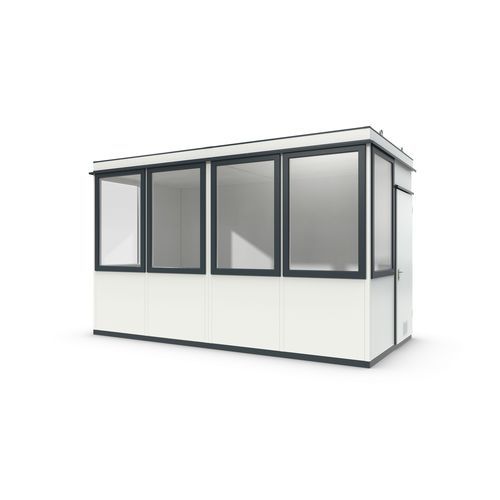 Cabine préfabriquée d'extérieur - MultiRoom Basic 10 - wsm Raumsysteme - à usage de bureau / à usage technique / pour sanitaire