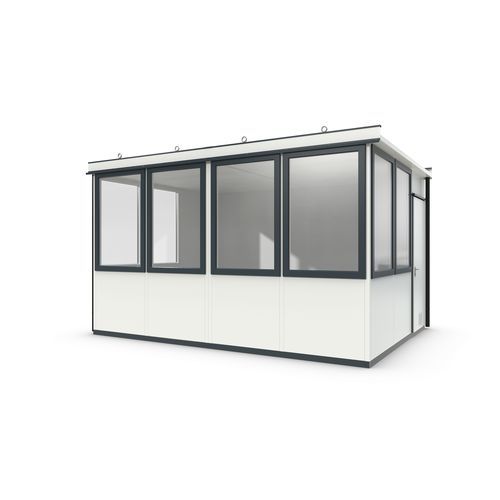 Cabine préfabriquée d'extérieur - MultiRoom Basic 15 - wsm Raumsysteme - à usage de bureau / à usage technique / pour sanitaire