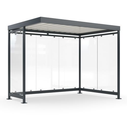 Abri multifonction pour espace public - Köln K3 a/b - wsm Raumsysteme - pour les zones urbaines / pour parking