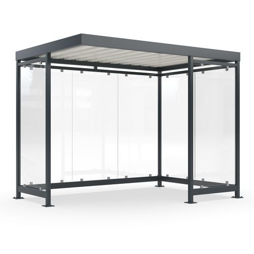 Abri multifonction pour espace public - Köln K3 a/c - wsm Raumsysteme - pour les zones urbaines / pour parking