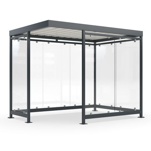 Abri multifonction pour espace public - Köln K3 a/d - wsm Raumsysteme - pour les zones urbaines / pour parking