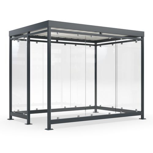 Abri multifonction pour espace public - Köln K3 a/e - wsm Raumsysteme - pour les zones urbaines / pour parking
