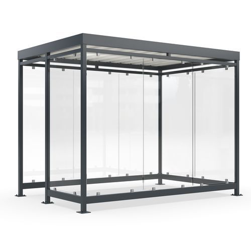 Abri multifonction pour espace public - Köln K3 f - wsm Raumsysteme - pour les zones urbaines / pour parking