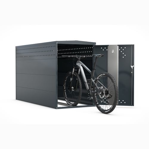 Abri vélo sécurisé - BikeBox 1 G - wsm Raumsysteme - modulaire / en acier galvanisé / pour espace public