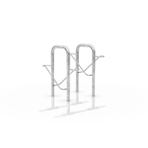Range-vélo au sol - Strap 12 DS - wsm Raumsysteme - sécurisé / antivandalisme / pour espace public