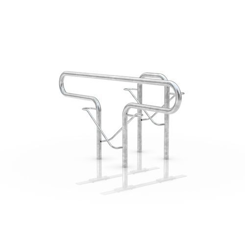 Range-vélo au sol - Strap 22 DS - wsm Raumsysteme - sécurisé / antivandalisme / pour espace public