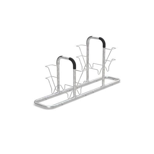 Range-vélo au sol - 6104 - wsm Raumsysteme - sécurisé / antivandalisme / pour espace public