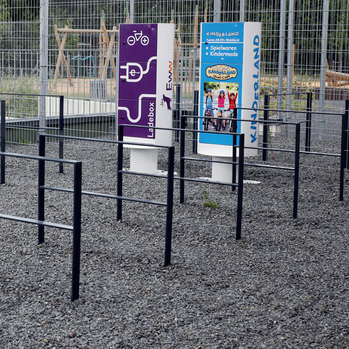 Range-vélo au sol - 9610 - wsm Raumsysteme - sécurisé / antivandalisme / pour espace public