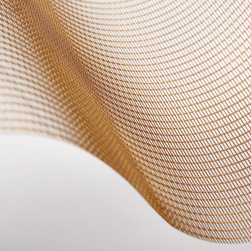 Maille métallique en bronze - TRIPLE  - MeshArt Dorstener Drahtwerke - architecturale / pour la décoration intérieure / à maillage long