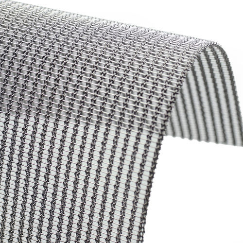 Maille métallique en acier inox - FINEROPES  - MeshArt Dorstener Drahtwerke - architecturale / pour la décoration intérieure / à maillage serré