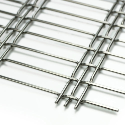 Maille métallique en acier inoxydable - TRIPLE 75 - MeshArt Dorstener Drahtwerke - architecturale / pour façade / pour garde-corps