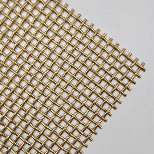 Maille métallique en laiton - SHIFT - MeshArt Dorstener Drahtwerke - en bronze / pour mur / pour cloison