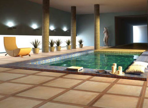 Carrelage en grès cérame - LENA - Argenta cerámica - mat / d'intérieur / pour plage de piscine