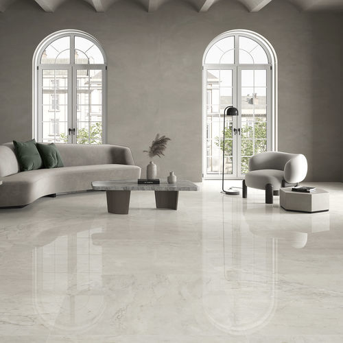Carrelage en grès cérame - CREMA DELICATO - Azuvi - poli / brillant / d'intérieur