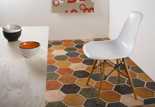 Carrelage en terracotta - MILLENIUM - Ceramica Elias - mat / d'intérieur / de sol