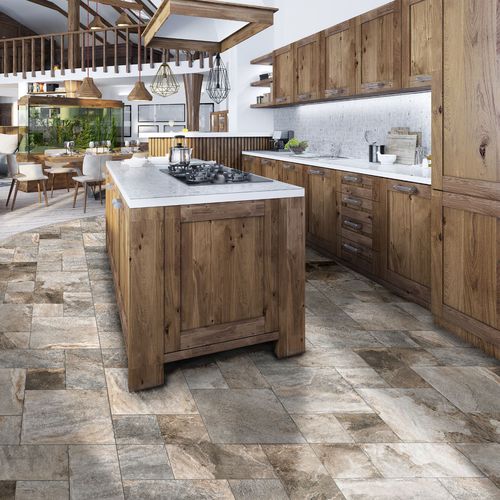Carrelage en grès cérame - URAL - Codicer - de cuisine / de sol / à motif