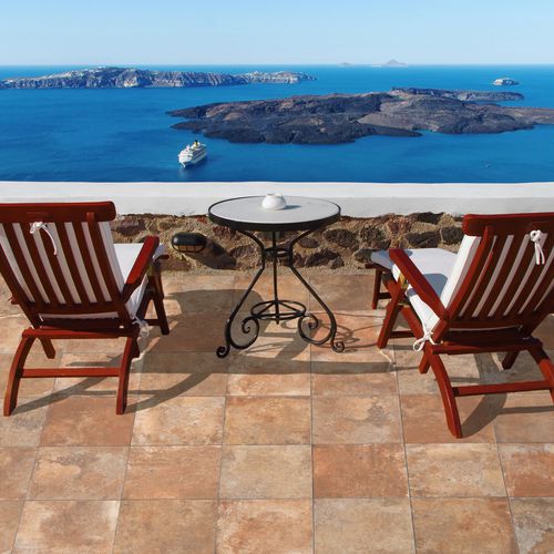 Carrelage en grès cérame - TOSCANO COTTO - Codicer - d'extérieur / de sol / à motif