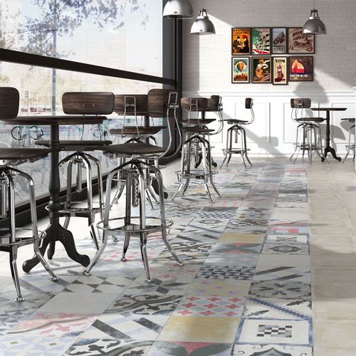 Carrelage en grès cérame - HERITAGE - Codicer - satiné / d'intérieur / de sol