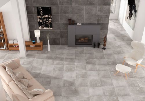 Carrelage en grès cérame - DOCKS - Codicer - satiné / de salle de bain / de sol