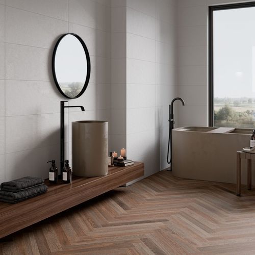 Carrelage en grès cérame - ESSENTIA - Cristal Cerámicas - mat / à relief / d'intérieur