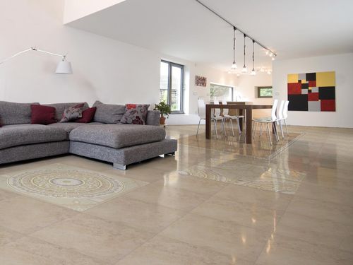 Carrelage en grès cérame - CORINTO - Cristal Cerámicas - brillant / d'intérieur / de salon
