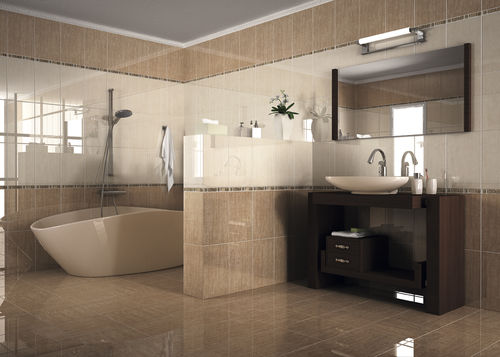Carrelage en céramique - AITANA - Cristal Cerámicas - brillant / d'intérieur / de salle de bain
