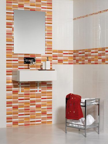 Carrelage en céramique - EVA - Cristal Cerámicas - brillant / d'intérieur / de salle de bain